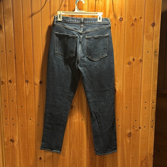 AGOLDE Riley long dark wash jeans - Picture 5 of 7